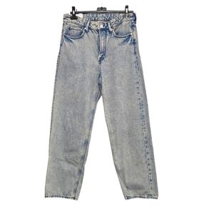 H&M Loose Fit High Rise Denim Jeans Womens Size US 31
